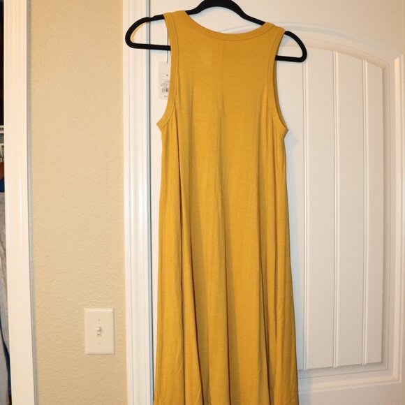 A New Day Swing Dress - Yellow, Size Medium - Picture 2 of 5